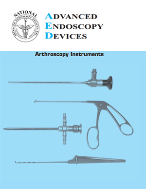 Arthroscopy Catalog Cover Advanced Endoscopy Devices