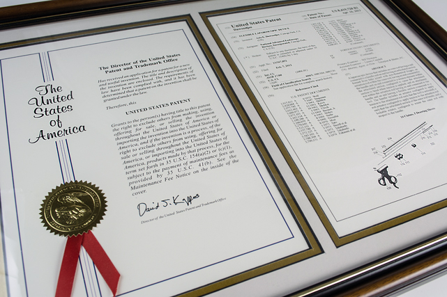 Flex Lap Patent Certificate Advanced Endoscopy Devices