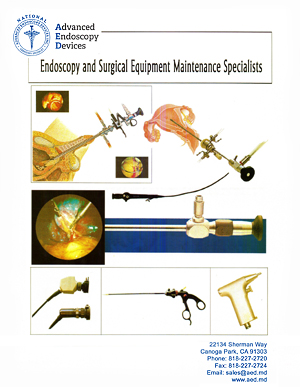 Service and Repair Brochure Advanced Endoscopy Devices