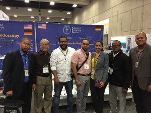 A team of Dominican Republic doctors stopped by our booth.