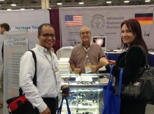 Doctors from Columbia very satisfied with AED's line of Gold Sinus Scopes at the AAO-HNSF #OtoMtg15 