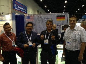 We had some customers from Ecuador stop by our AED booth, too!