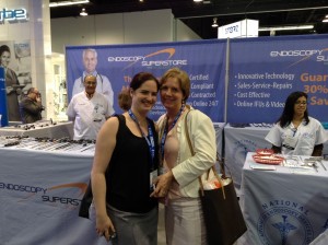 A mother and daughter attending AORN together.