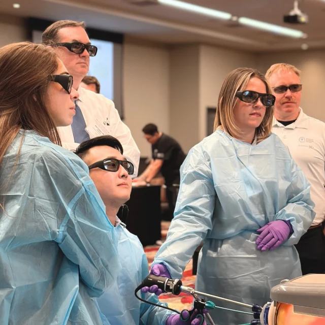 We were honored to support the @keckuscsurgery 10th Annual Advanced Endoscopic & Endoluminal Surgery Course, where we marked a major milestone: the first-ever 3D projection of TAMIS surgery for a live audience.

Using our EndoPro® 3D Visualization System, fellows and faculty experienced a level of anatomical clarity and depth perception rarely seen in traditional surgical training.

Working alongside pioneers like Dr. Sang Lee and Dr. Kyle Cologne, and in collaboration with FujiFilm and Applied Medical, we provided a truly integrated environment for mastering EMR, ESD, and transanal approaches.

At AED, we are proud to empower the next generation of specialists with cutting-edge tech that shapes the future of colorectal surgery. 

#ColorectalSurgery #TAMIS #SurgicalEducation #SurgicalInnovation #USCMedicine