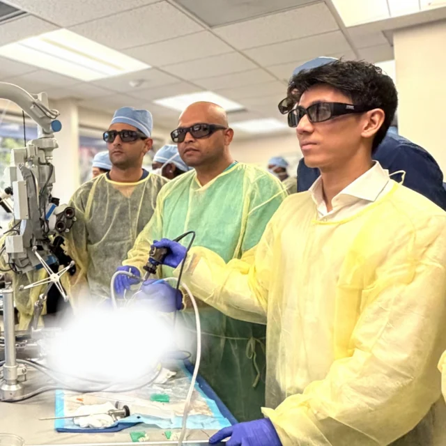 The Pacific Rim Master Class at Pacific Neuroscience Institute (PNI) set a new benchmark for neurosurgical education. Led by world-renowned faculty including Dr. Daniel F. Kelly and Dr. Garni Barkhoudarian, the intensive course focused on mastering complex skull base pathology through multidisciplinary techniques.

A critical highlight was the integration of the AED EndoPro® 3D Visualization System during high-risk scenario training. In the confined endonasal corridor, particularly during carotid artery injury management, true depth perception is more than an advantage. It is a necessity.

By utilizing EndoPro® 3D, participants gained an immersive, depth-enhanced view for more intuitive instrument handling and clearer spatial orientation. We are proud to support @pacificneuro and the University of Colorado in training the next generation of neurosurgical leaders.

#Neurosurgery #SkullBase #SurgicalEducation #EndoPro3D #PacificNeuro